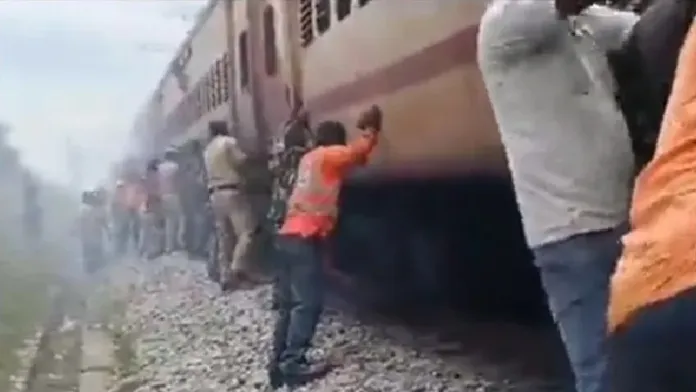 Railway viral video fake