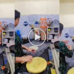 Desi jugaad: भाभी ने पलक झपकते ही चंद समय में अनूठे जुगाड़ से बना ली गोल रोटी, देखे वायरल वीडियो…