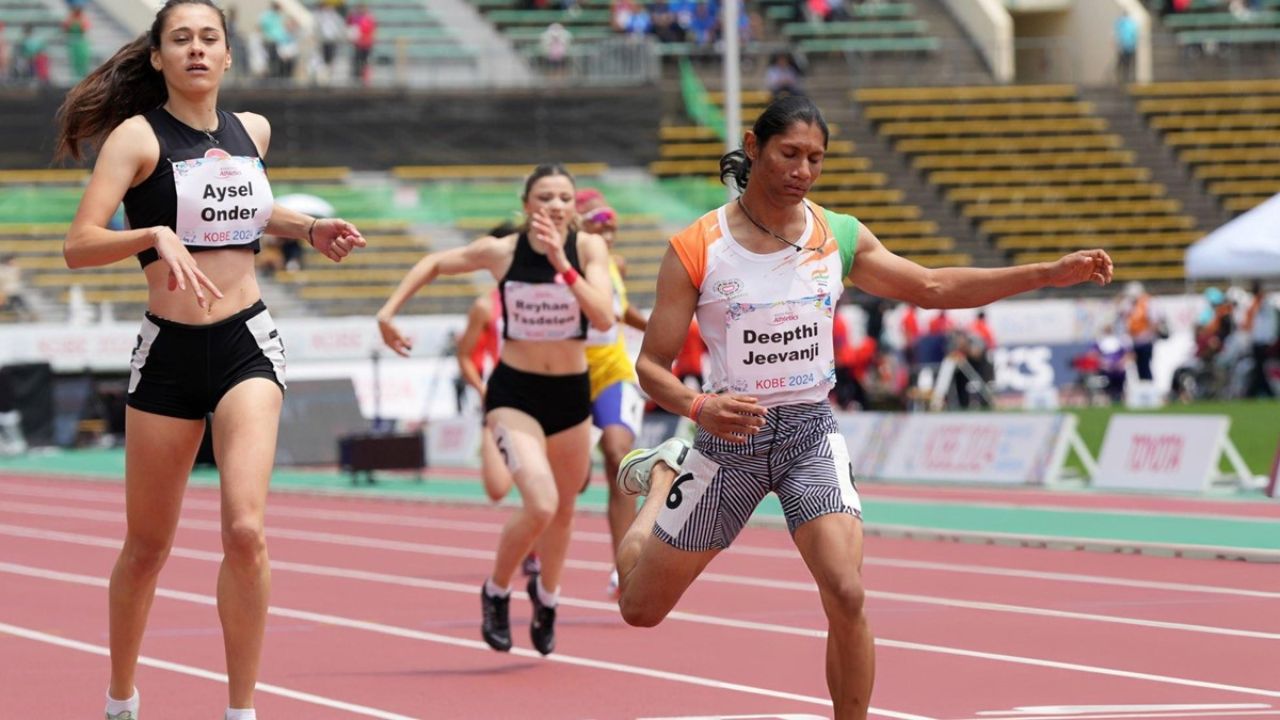 दीप्ति जीवनज्योति ने रचा इतिहास! पैरा एथलेटिक्स चैंपियनशिप में जीता Gold मैडल