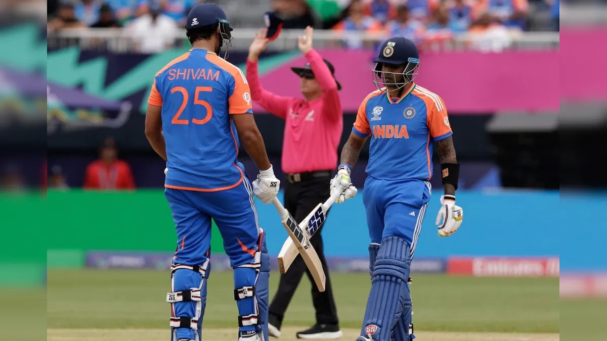 T20 World Cup 2024: अमेरिका को हराकर भारतीय टीम सुपर-8 में क्वालीफाई! मैच के हीरो बने सूर्या-दुबे